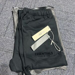 Essentials Black Sweatpants